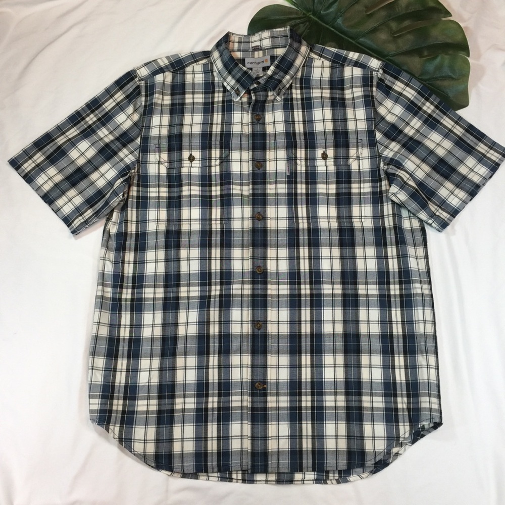 CARHARTT | Relaxed Fit plaid short sleeve shirt